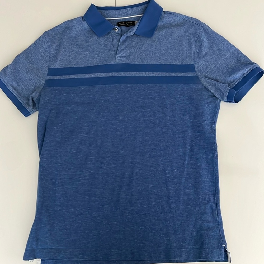 Banana Republic performance pique polo shirt